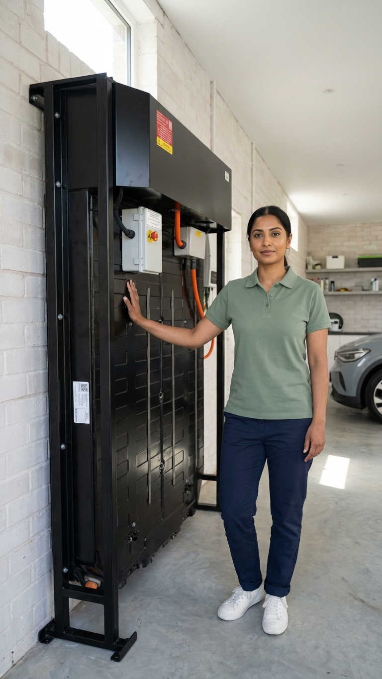 Better Life Batteries installation at a Queensland property